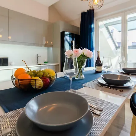 Апартаменты Kazimierz Penthouse With Private Terrace