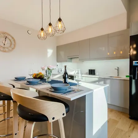 Lägenhet Kazimierz Penthouse With Private Terrace Kraków