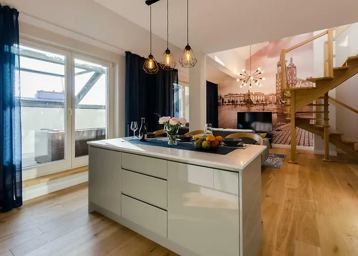 Kazimierz Penthouse With Private Terrace Apartman Krakkó