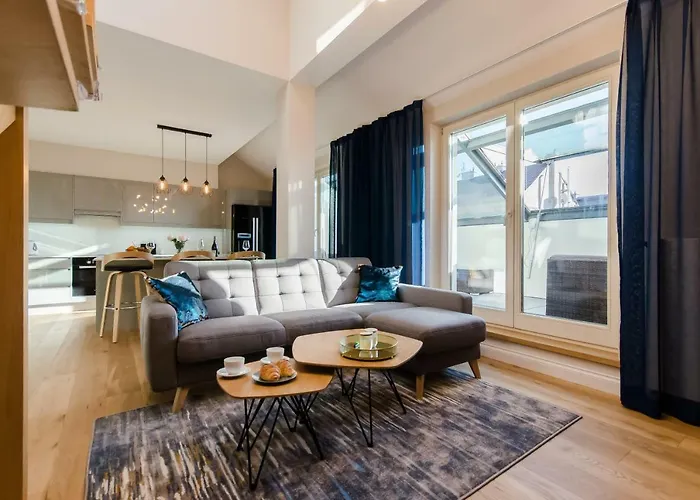 Kazimierz Penthouse With Private Terrace * Krakkó