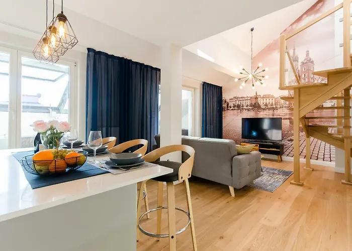 Kazimierz Penthouse With Private Terrace