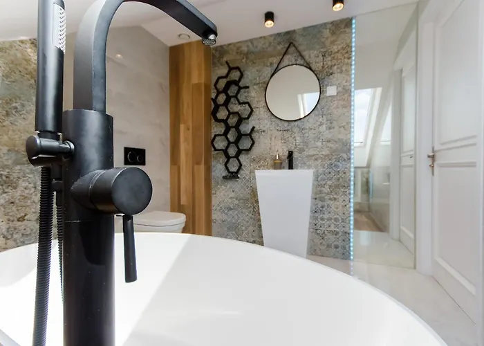 Apartman Kazimierz Penthouse With Private Terrace Krakkó