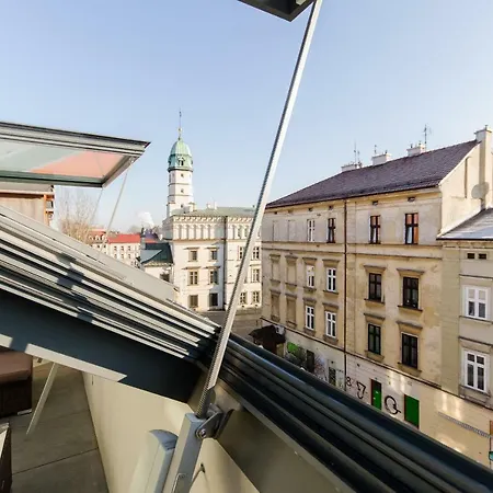 Kazimierz Penthouse With Private Terrace Cracóvia