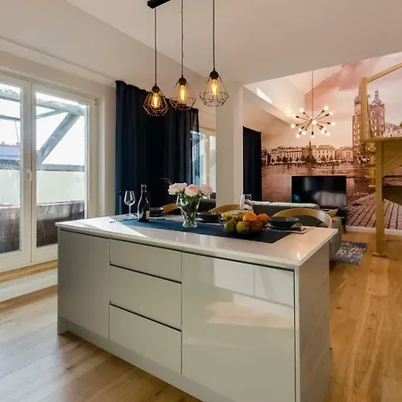 Kazimierz Penthouse With Private Terrace דירה קרקוב