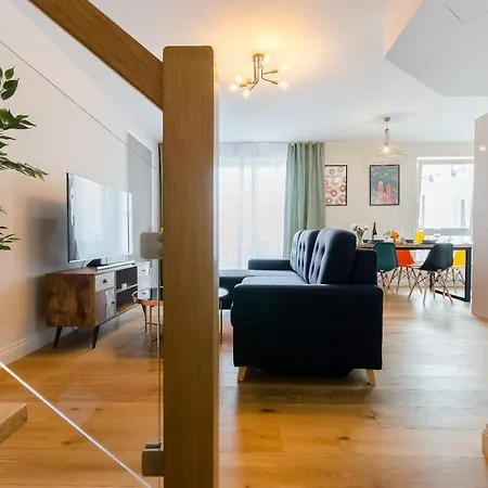 דירה Kazimierz Penthouse With Private Terrace